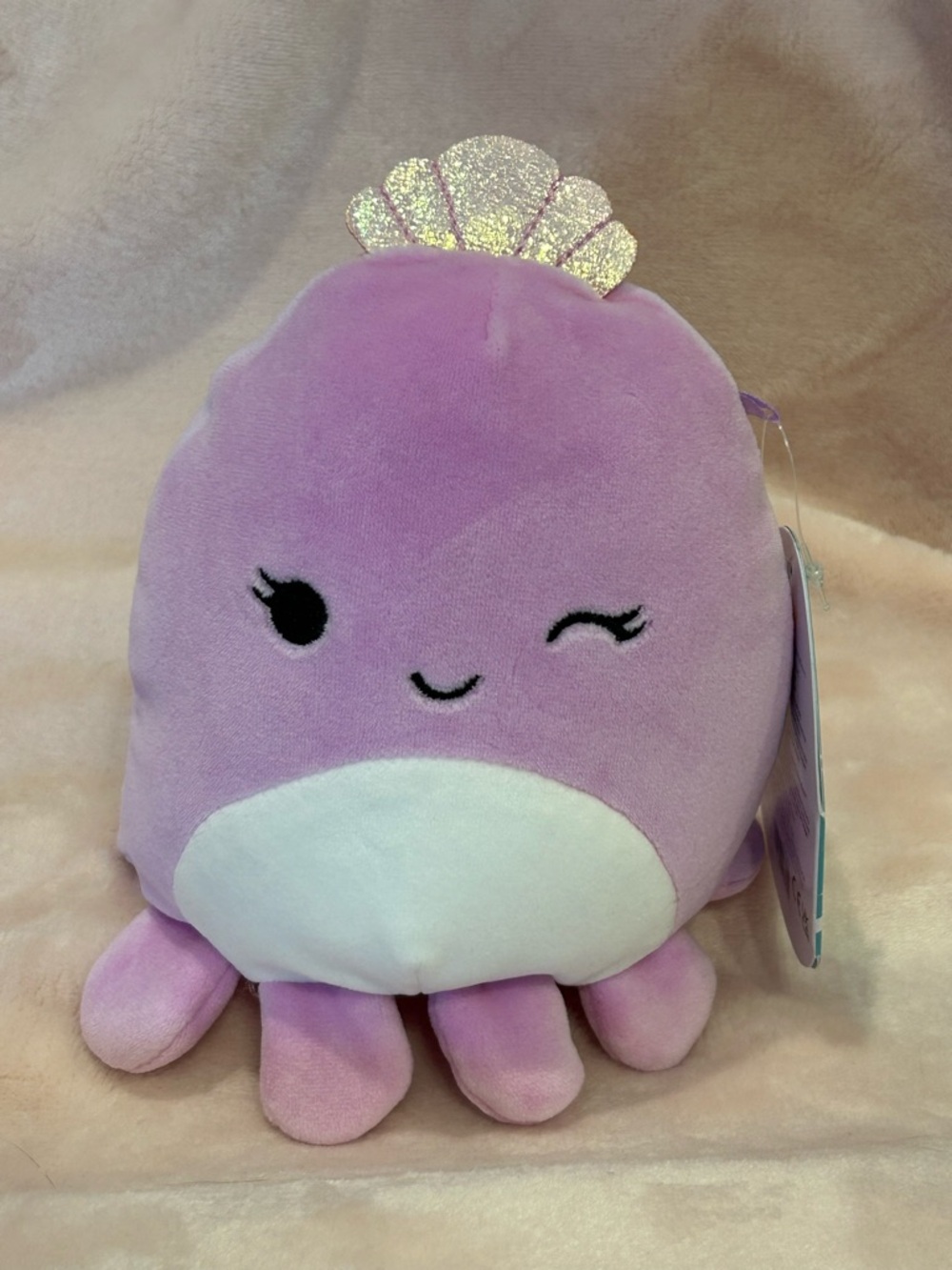 Violet Octopus Squishmallow 5"